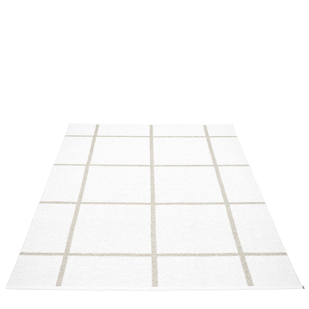 Rug ADA White/Stone Met. 6 x 8.5 ft.