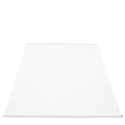 Pappelina Rug MONO White 7.5 x 10.5 ft