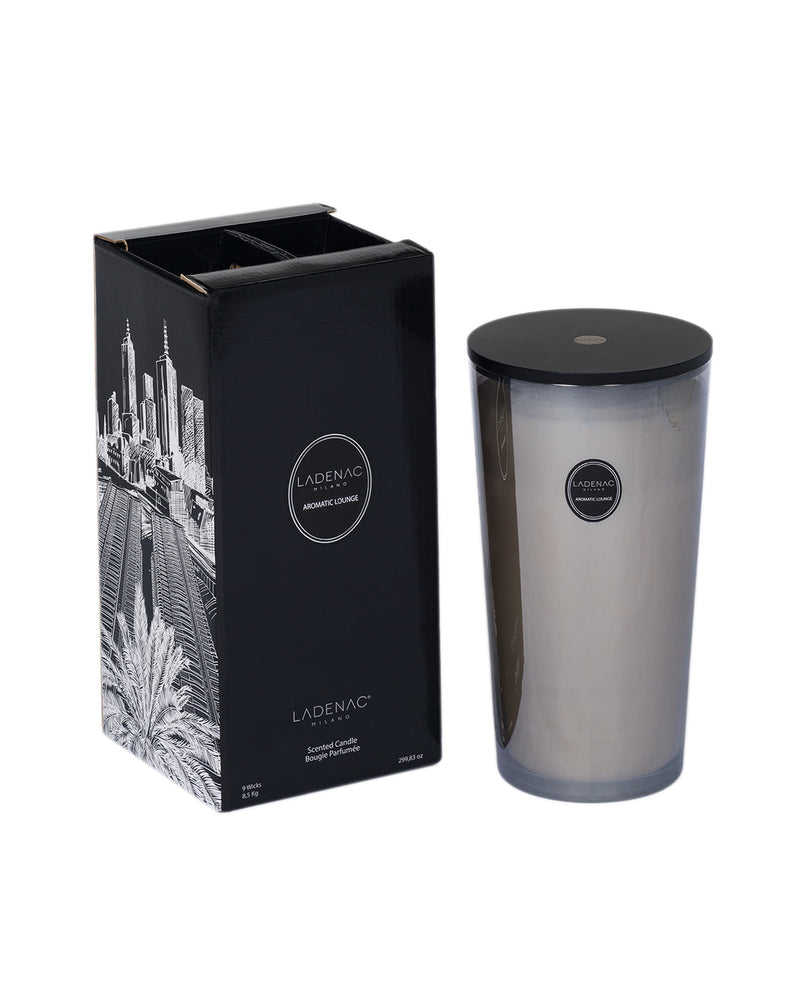 Candle in Jar URBAN SENSES  18.5lb Boisee Chic Grey