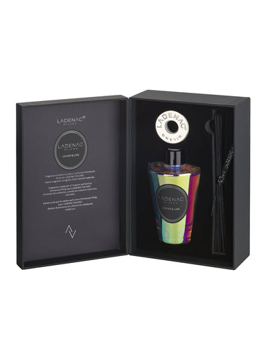 Diffuser Mikado Reed URBAN SENSES 7oz Caviar Lime Holographic