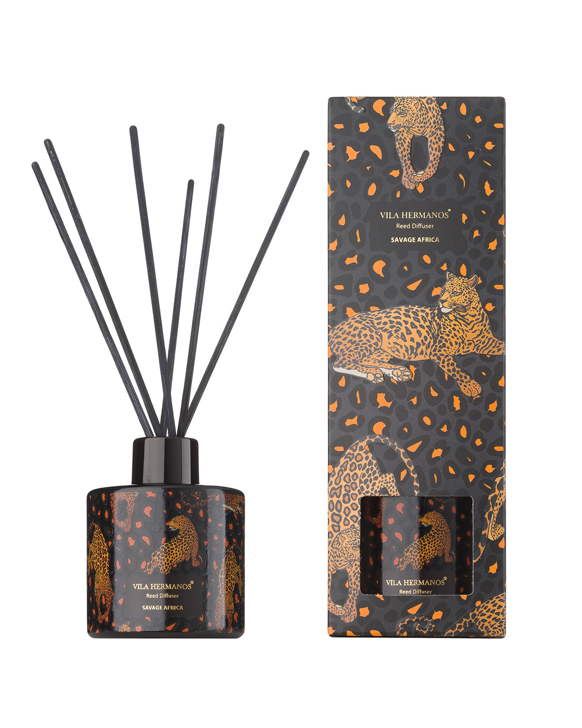 Diffuser Mikado Reed JUNGLETOPIA 3.3oz Leopard Savage Africa