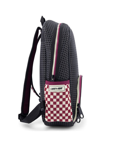 Light Plus Nine Backpack STARTER Checkered Brick with Nimix Yay Set