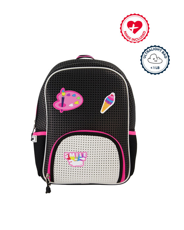 Light Plus Nine Backpack STARTER Neon Pink AND Nimix BLISSFUL Set 3 Pieces