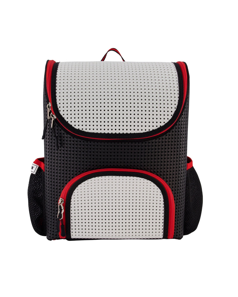 Light Plus Nine Student Backpack Red Classic with Nimix Speak-out Set