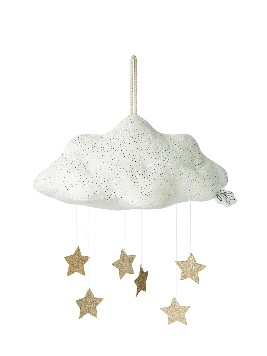 Bon Ton Toys Plush PICCA LOULOU CLOUD Corduroy White with stars 13"