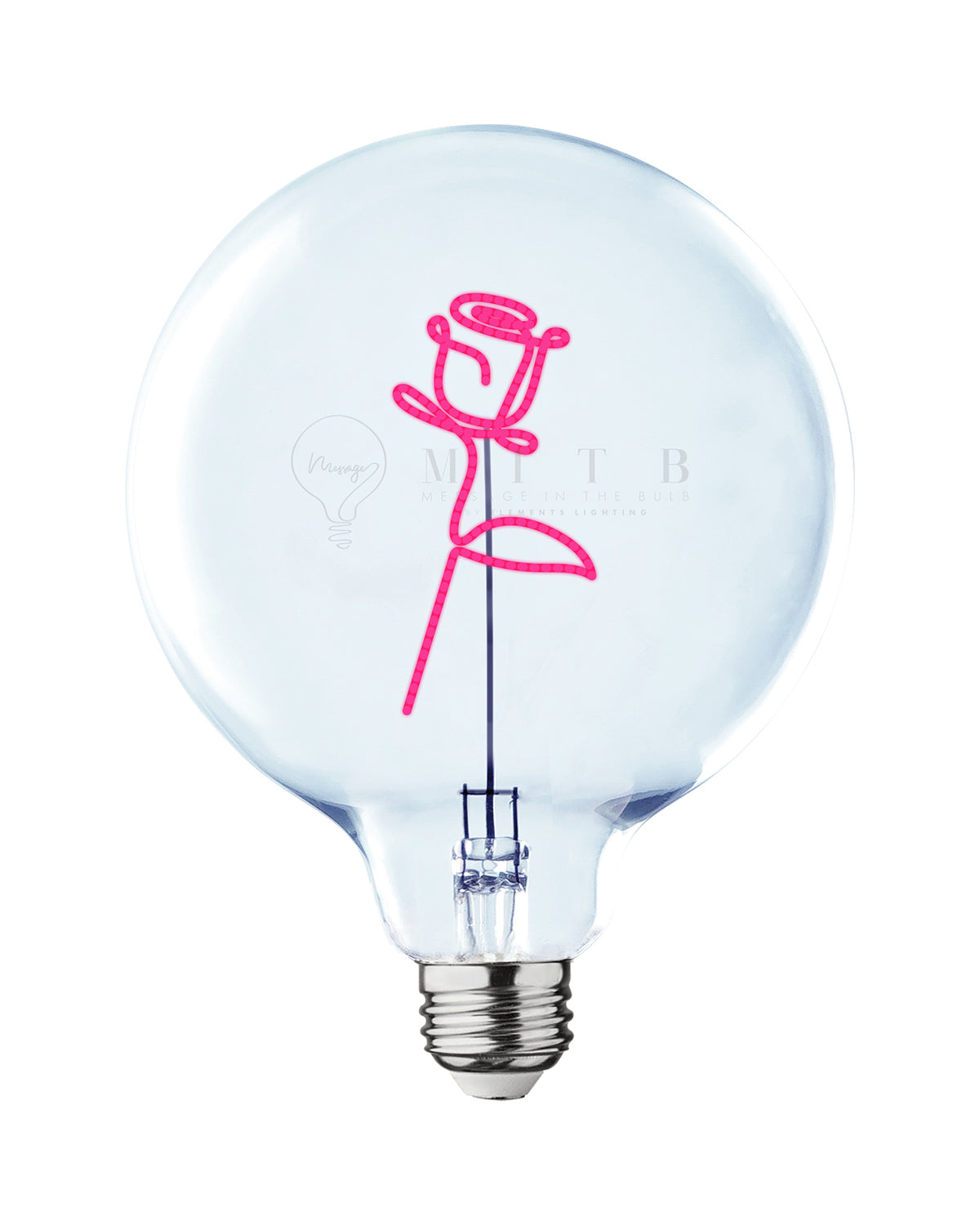 Bulb ROSE Red