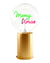 Bulb MERRY XMAS Green/ Red with Base Table Lamp PORTABLE