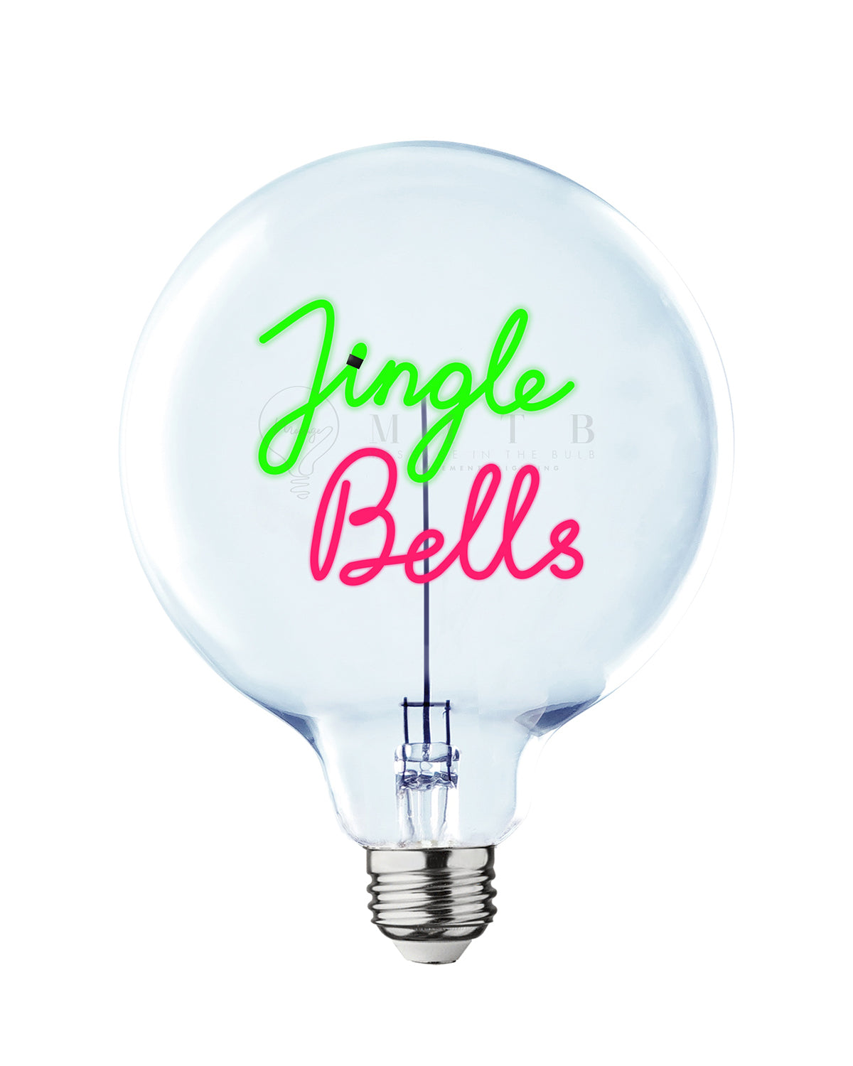 Bulb JINGLE BELLS Green/ Red