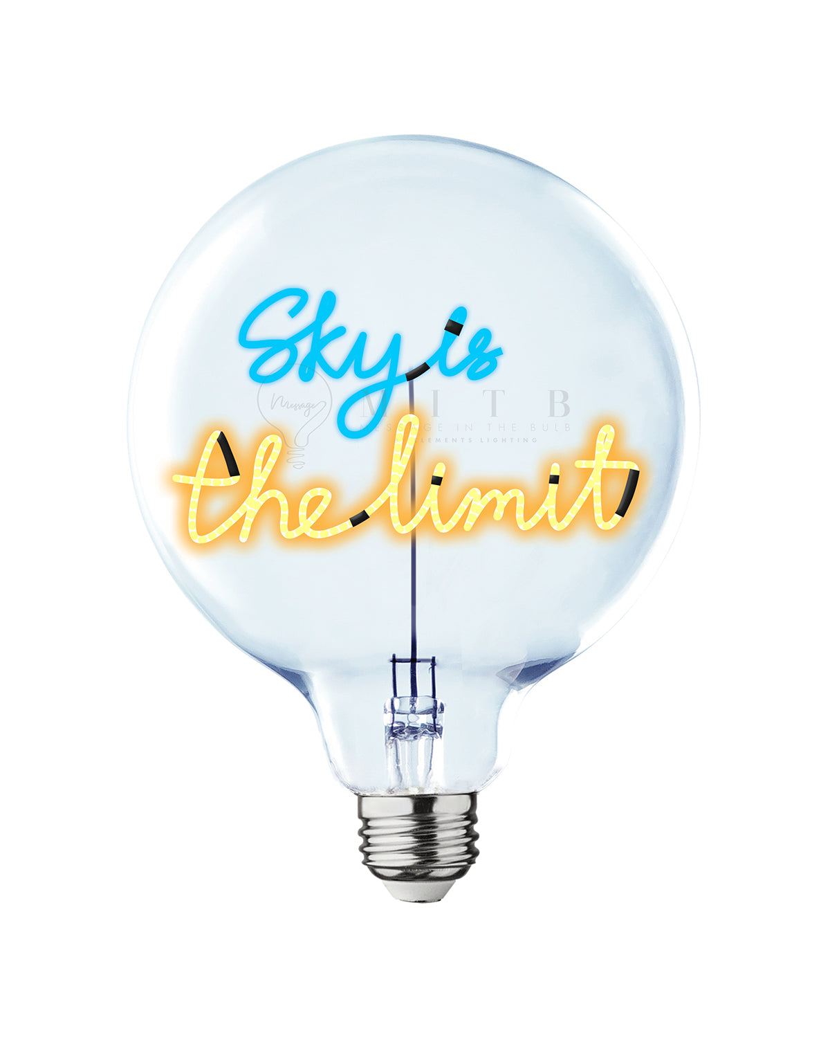 Bulb SKY IS THE LIMIT Blue/ Amber