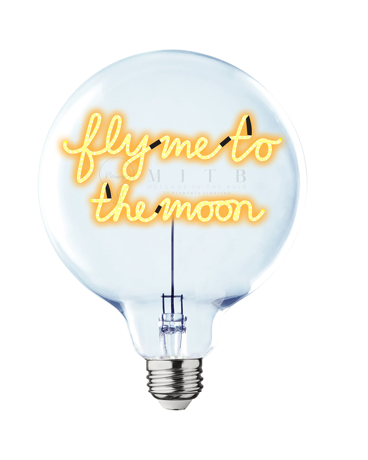 Bulb FLY ME TO THE MOON Amber