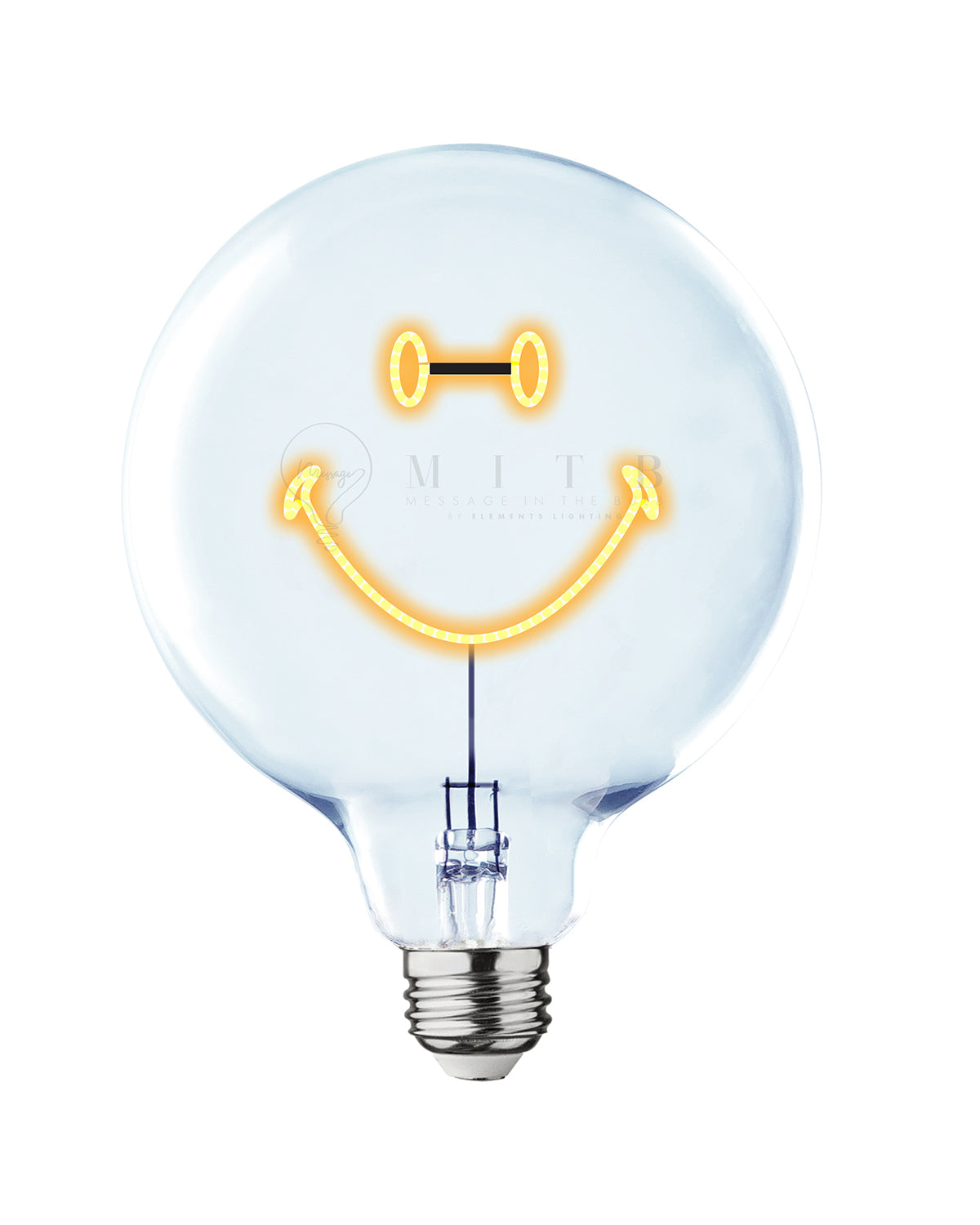 Bulb SMILEY Amber