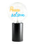 Bulb PEACE AND LOVE Amber/ Blue  with Base Table Lamp PORTABLE