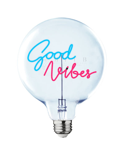 Bulb GOOD VIBES Blue/ Red