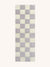 Rug CHECKERBOARD Lilac 1.8 x 5.2 ft