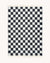 Maison Deux Blanket CHECKERBOARD Black / White 4.25 x 6.5 ft