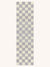 Rug CHECKERBOARD Lilac 2.6 x 9.8 ft