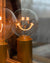 Bulb SMILEY Amber with Base Table Lamp PORTABLE