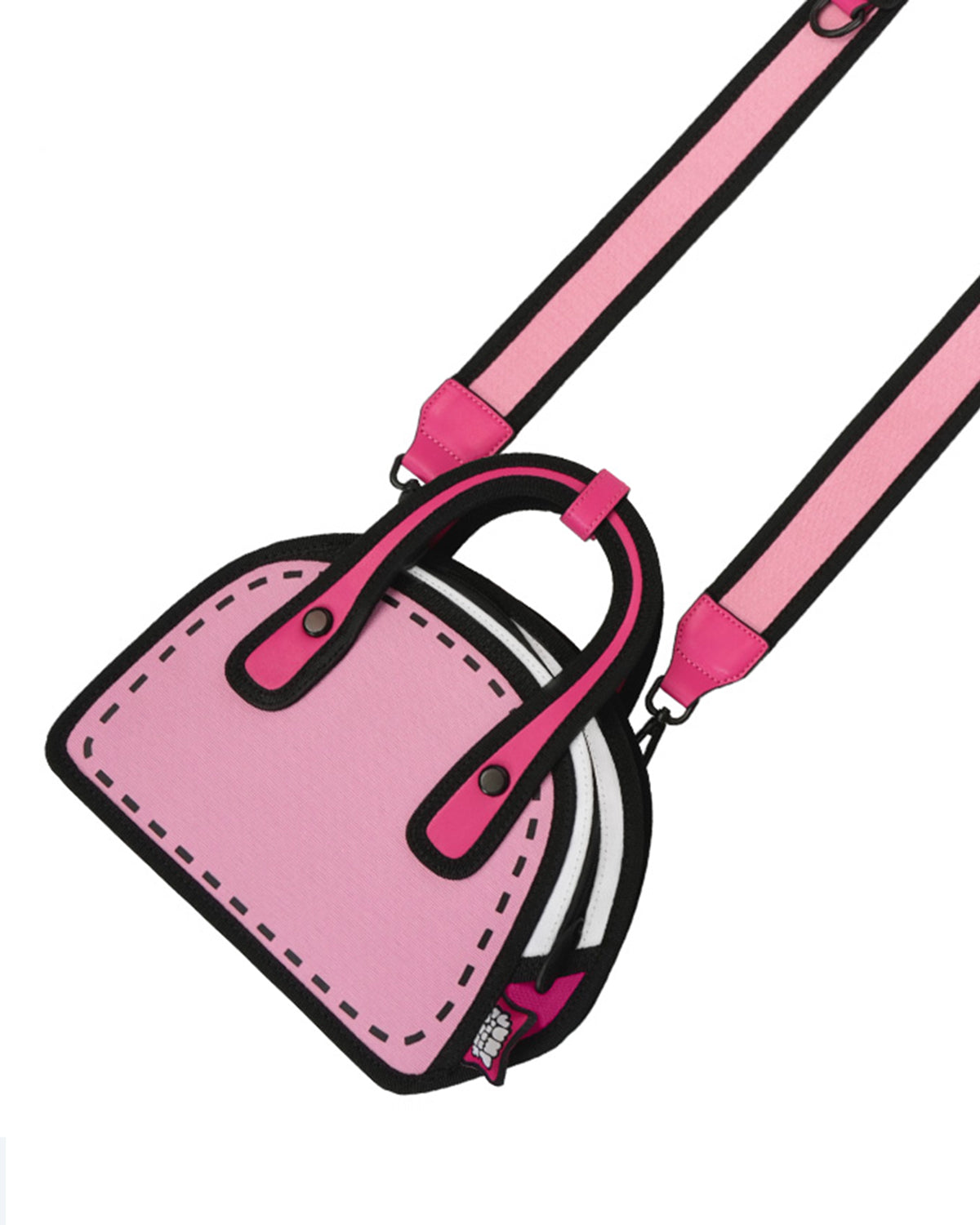 JumpFromPaper 2D Shoulder Bag CARLY SWEETIE Pink