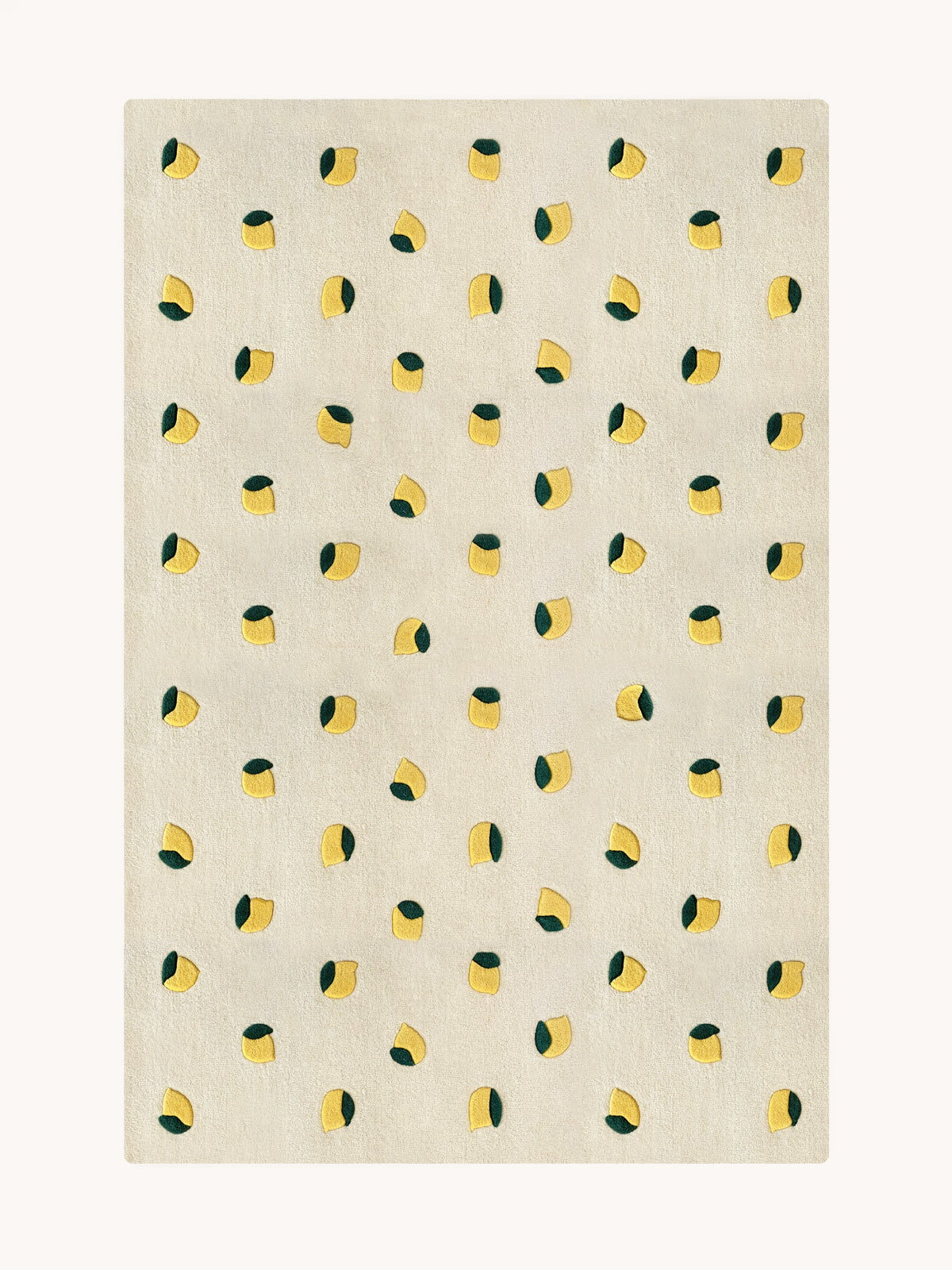 Maison Deux Rug LEMONS 5.6 x 7.9 ft