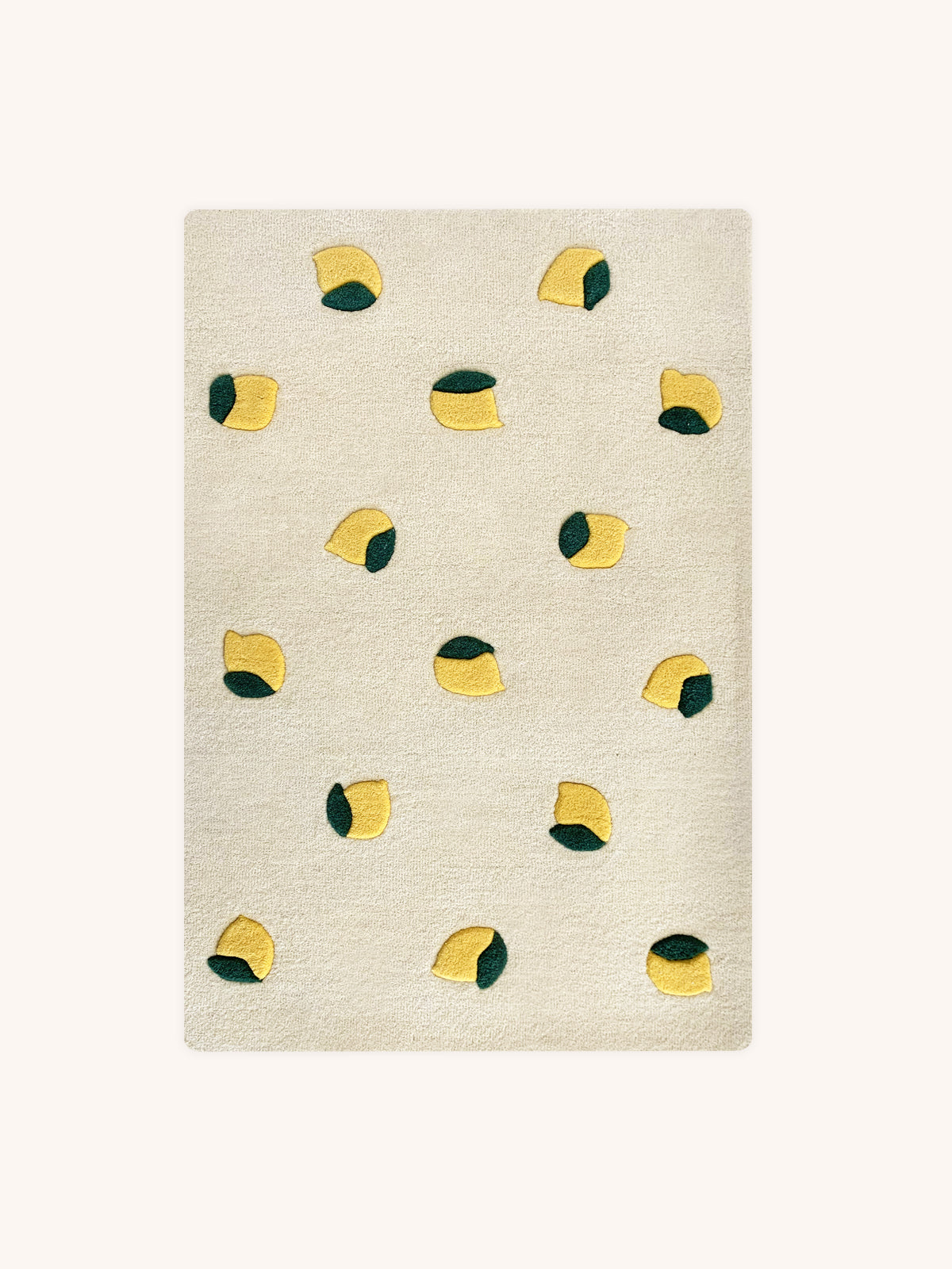 Maison Deux Rug LEMONS 2.6 x 3.9 ft