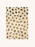 Maison Deux Rug LEOPARD Beige / Brown and Black Print 2.6 x 3.9 ft