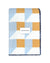 Blanket CUBICS Blue / Honey Print 4.25 x 6.5 ft