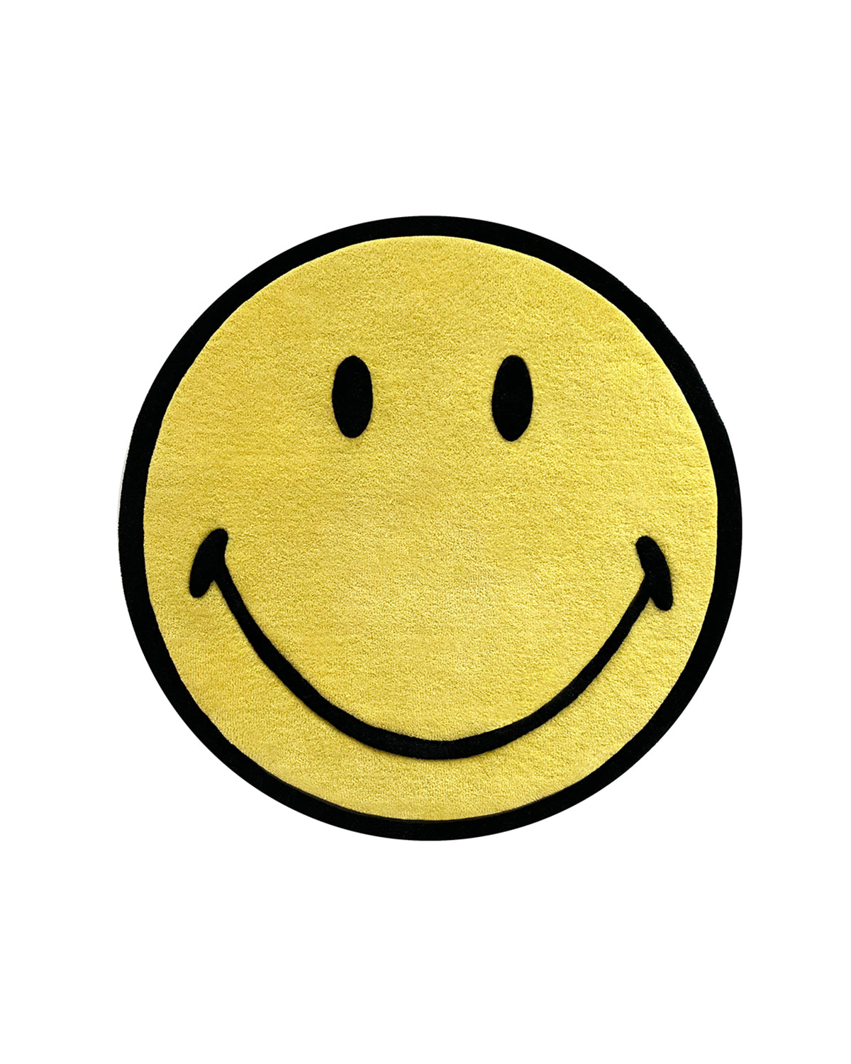 Maison Deux RugSmiley® Yellow 3.3 ft diameter