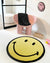 Maison Deux RugSmiley® Yellow 3.3 ft diameter