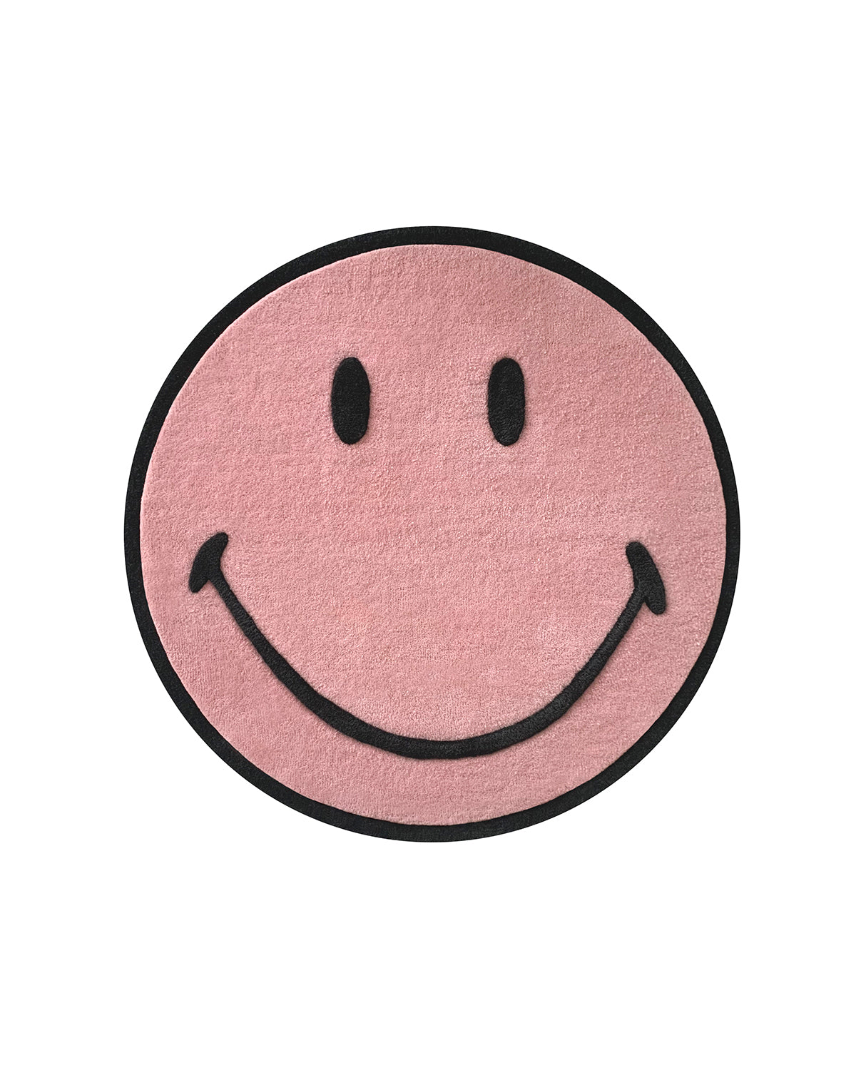 Maison Deux RugSmiley® Pink 3.2 ft diameter