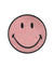 Maison Deux RugSmiley® Pink 3.2 ft diameter