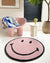 Maison Deux RugSmiley® Pink 3.2 ft diameter