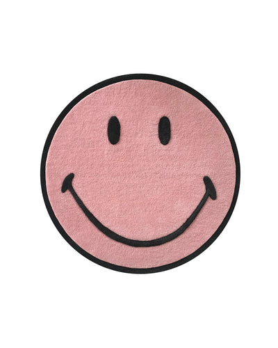 Maison Deux RugSmiley® Pink 6.6 ft diameter