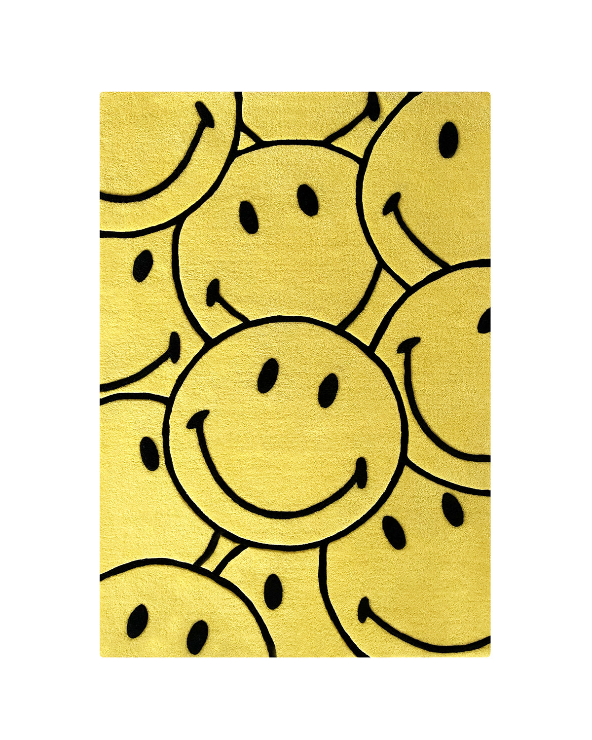 Maison Deux Rug SMILEY Rectangle 3.9 x 5.9 ft