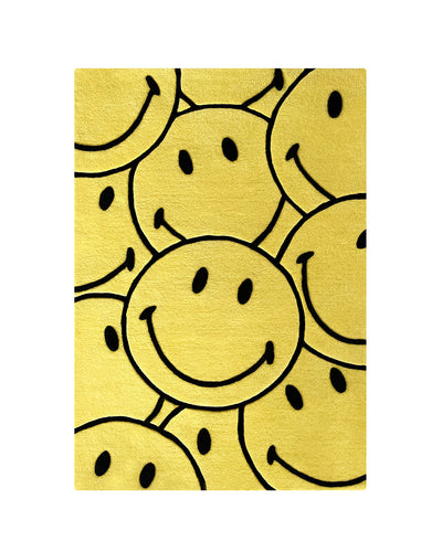 Maison Deux Rug SMILEY Rectangle 3.9 x 5.9 ft