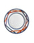 Missoni Home Soup Plates NASTRI Set of 2  Multicolor diam. 8.5"