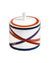 Missoni Home Sugar Pot NASTRI  Multicolor diam. 3.3", H 3.5"