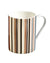 Missoni Home Mug Cup STRIPES in Luxury Box Jenkins 148 diam. 3", H 3.9", cap. 12.5 oz