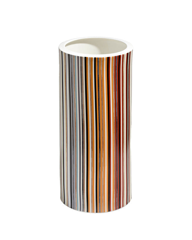 Missoni Home High Vase STRIPES  Jenkins 148 diam. 6.3", H 14"