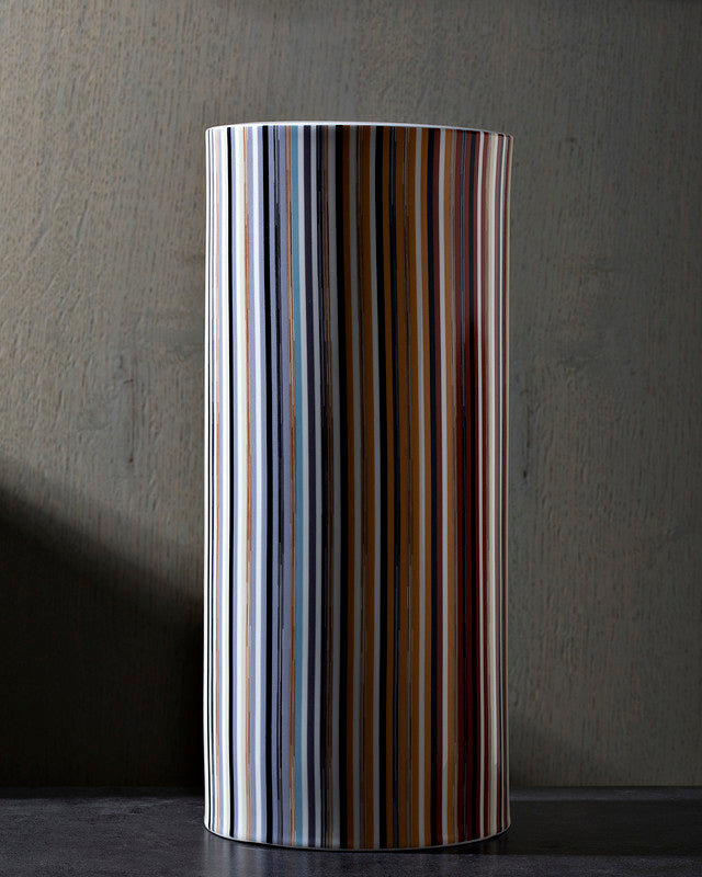 Missoni Home High Vase STRIPES  Jenkins 148 diam. 6.3", H 14"