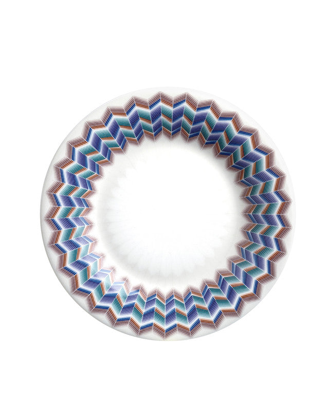 Missoni Home Bread and Butter Plates ZIG ZAG Set of 6  Jarris 148 diam. 6"