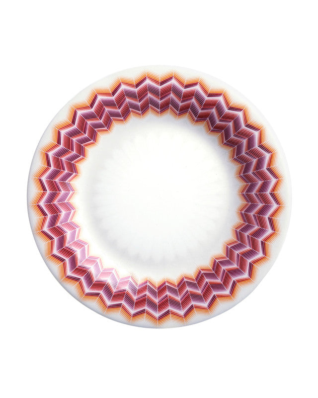 Missoni Home Bread and Butter Plates ZIG ZAG Set of 6 Jarris 156 diam. 6"