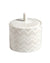 Missoni Home Sugar Pot ZIG ZAG  White diam. 3.3", H 3.5"