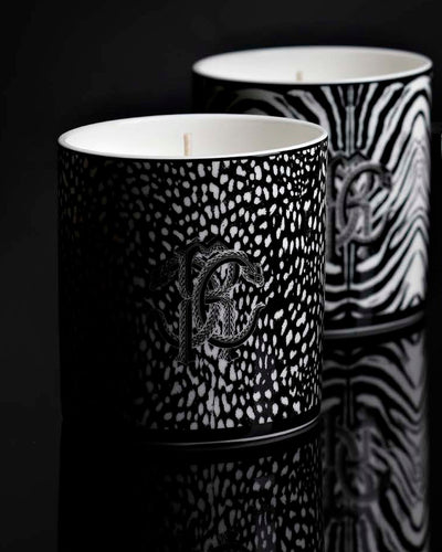 Roberto Cavalli Home Scented Candle MORAY 270 g  Black diam. 3.3", H 3.5"