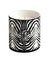 Roberto Cavalli Home Scented Candle ZEBRA 270 g  Black diam. 3.3", H 3.5"