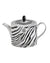 Roberto Cavalli Home Tea Pot or Coffee Pot ZEBRAGE   diam. 4.75", H 4.5"