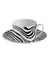 Roberto Cavalli Home Tea Cup & Saucer ZEBRAGE Set of 2 in Luxury Box 3.3", H 2.3", cap. 7.5 oz, Saucer diam. 6"