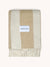 Maison Deux Blanket ROUGH STRIPE Sand