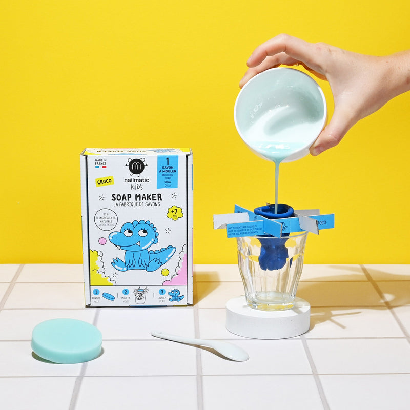 diy kit croco soap maker for kids