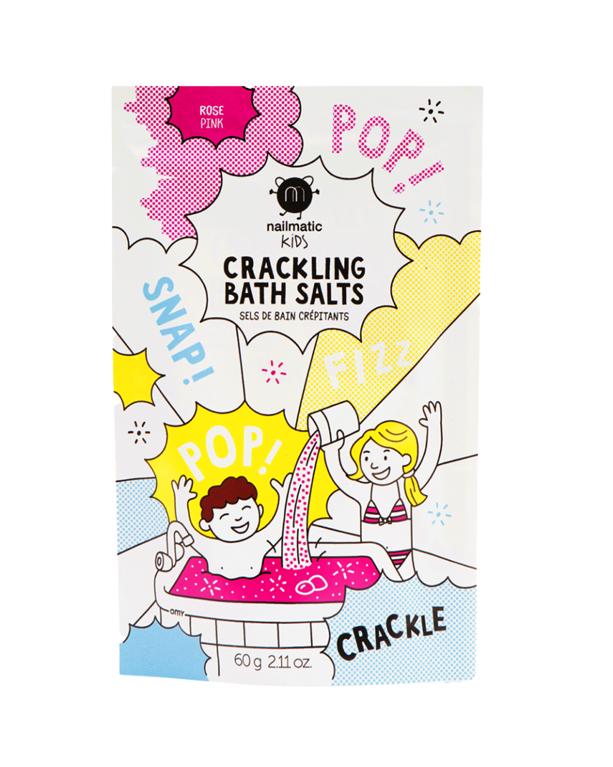 Pink Crackling Bath Salts