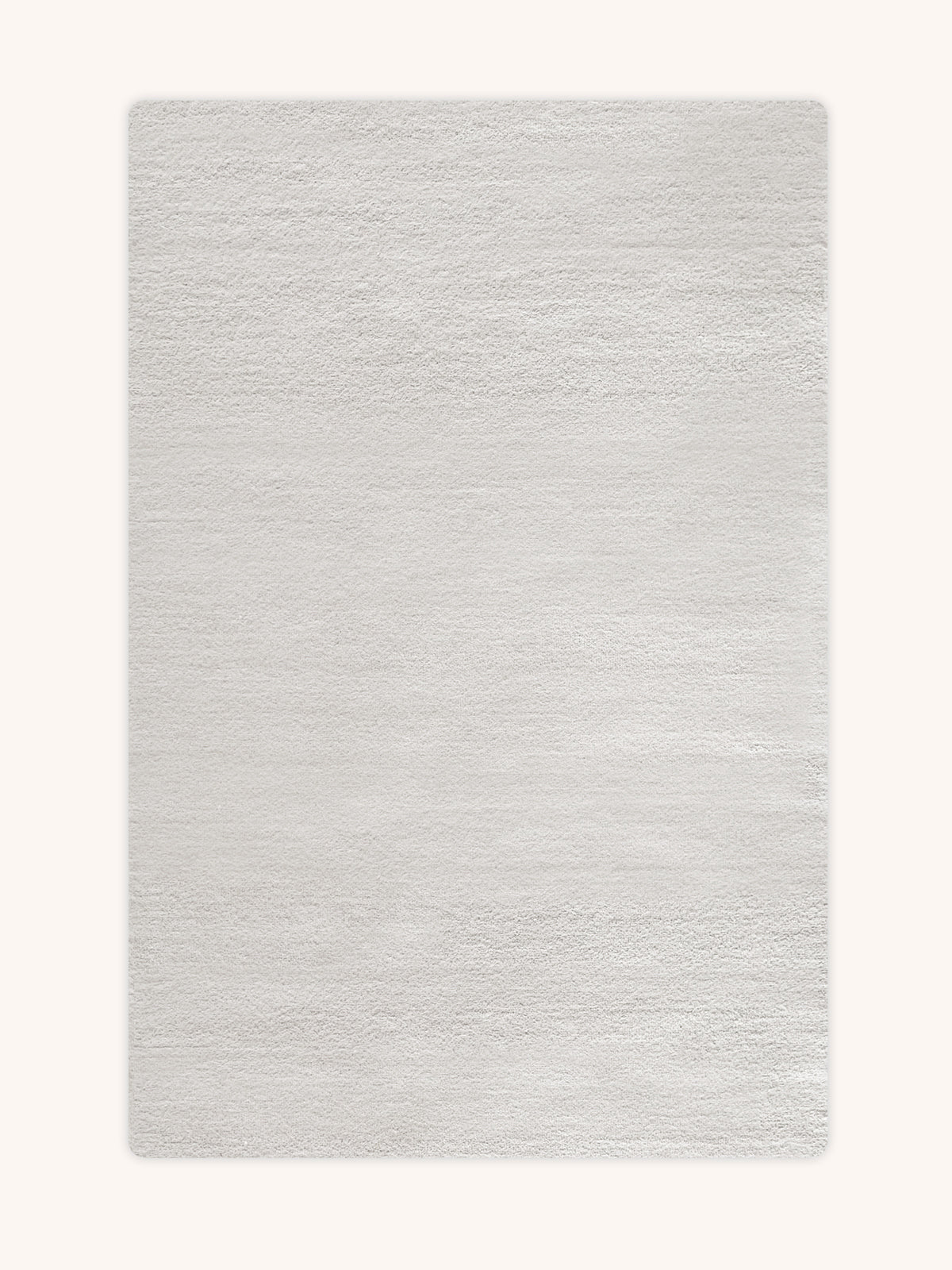 Rug SOLID Light Grey 5.6 x 7.9 ft